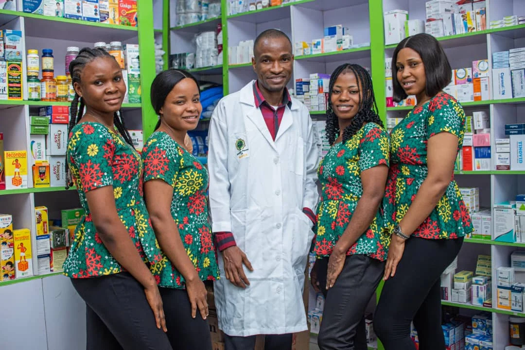 Zelmedix team inside the pharmacy