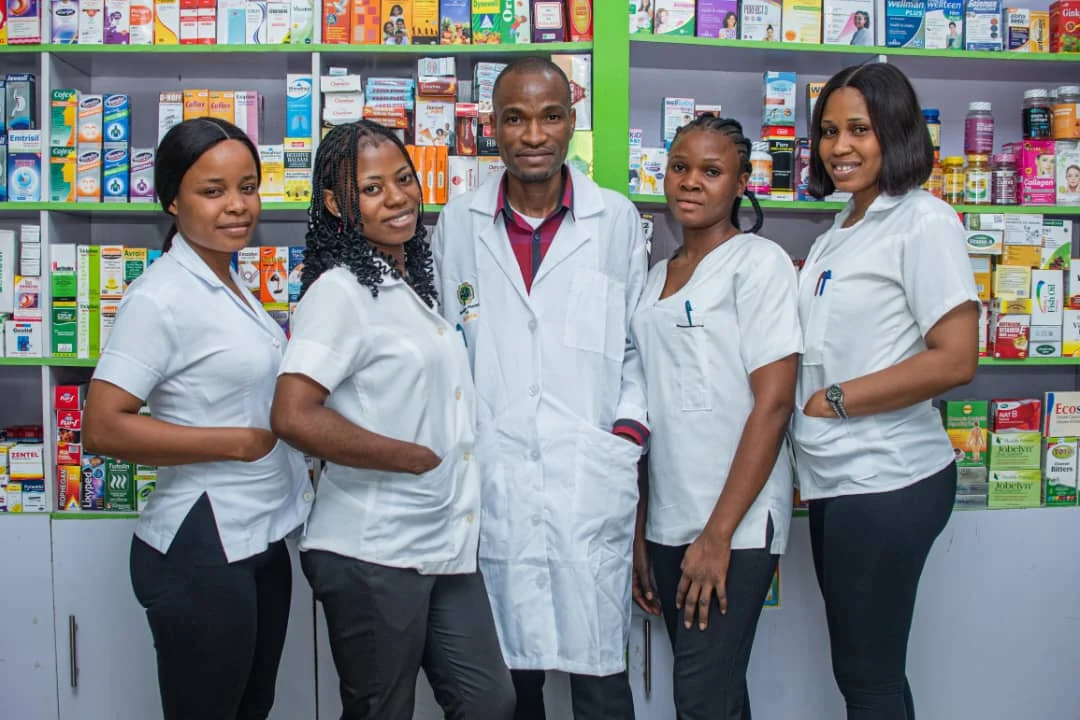 Zelmedix pharmacy team pictured together in the pharmacy
